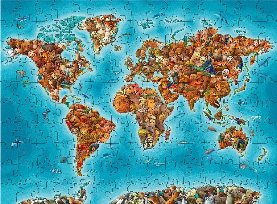 Bild: 4007742170356 | Animaps: Das Puzzle - 150 Teile. | XXL-Puzzle in XXL-Schachtel. | 2026