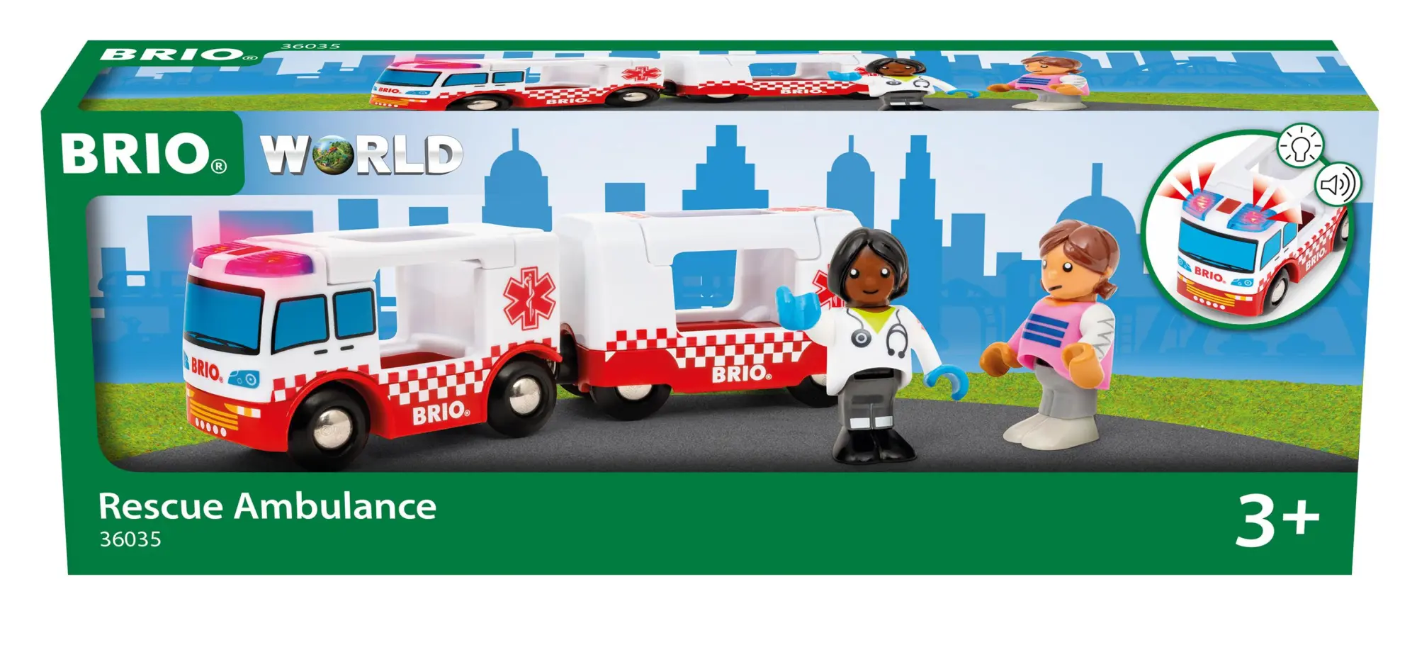Cover: 7312350360356 | BRIO World - Rettungswagen | Spiel | BRIO World | 63603500 | Deutsch