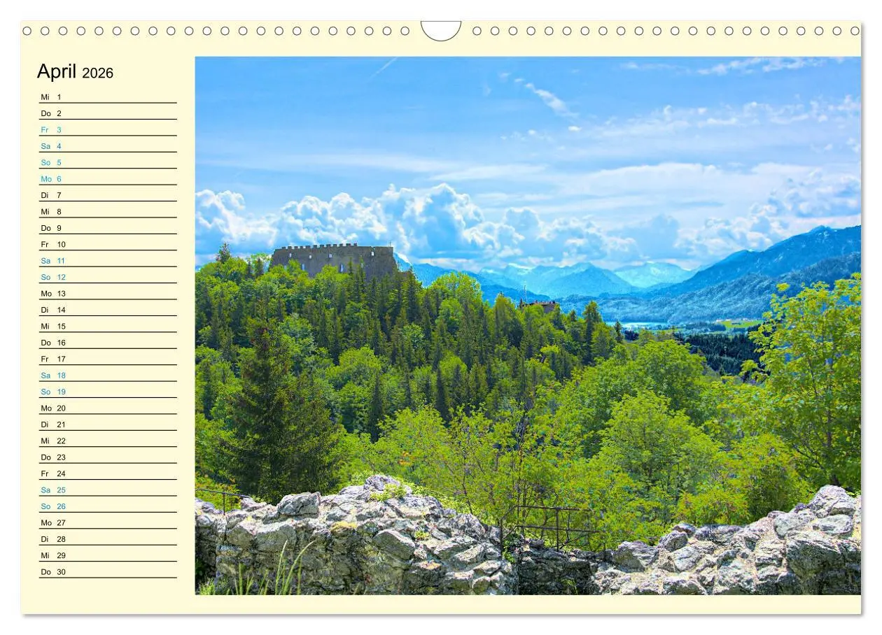Bild: 9783457410356 | Bayern - Idylle zwischen Allgäu und Bayerischen Alpen (Wandkalender...