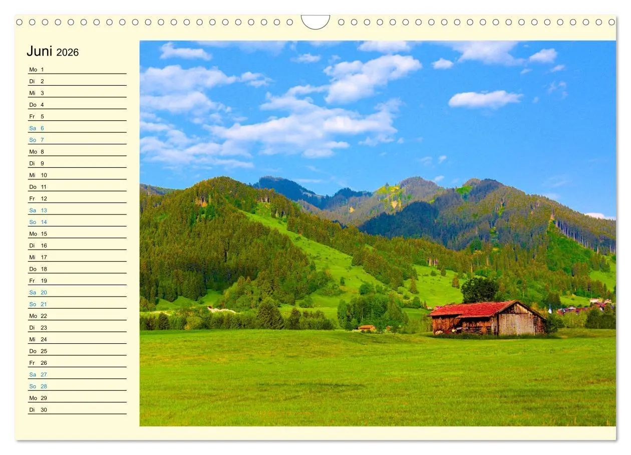 Bild: 9783457410356 | Bayern - Idylle zwischen Allgäu und Bayerischen Alpen (Wandkalender...