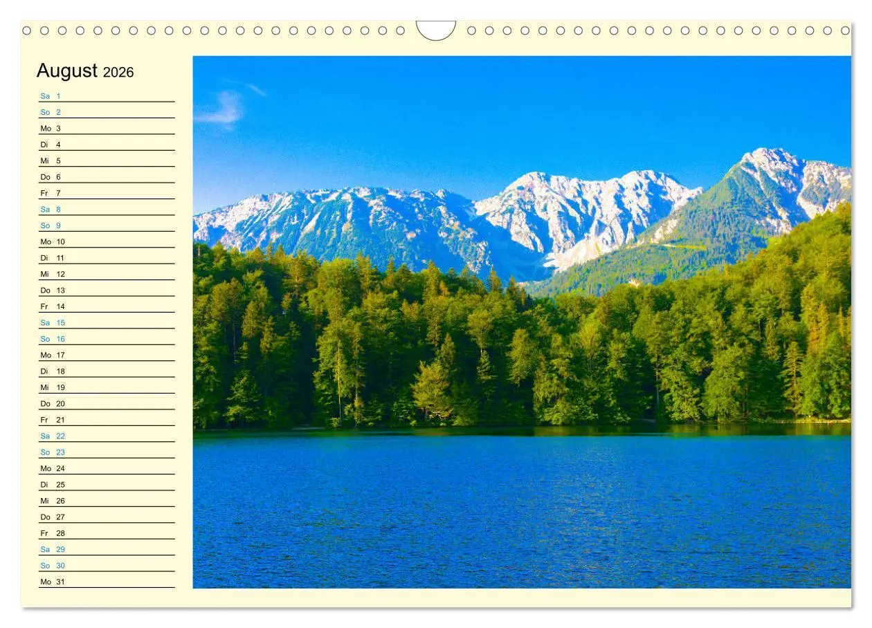 Bild: 9783457410356 | Bayern - Idylle zwischen Allgäu und Bayerischen Alpen (Wandkalender...