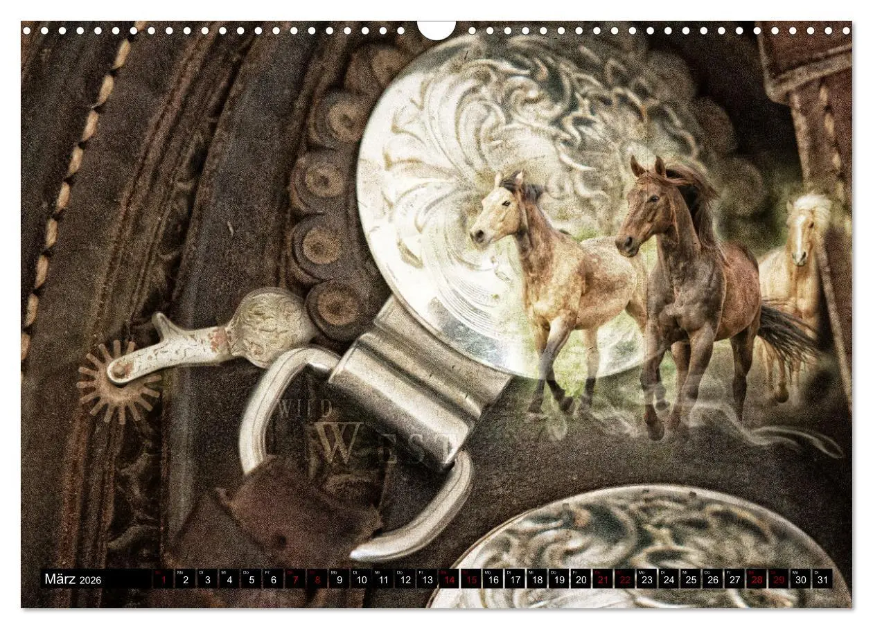 Bild: 9783457650356 | Magie Wilder Westen (Wandkalender 2026 DIN A3 quer), CALVENDO...