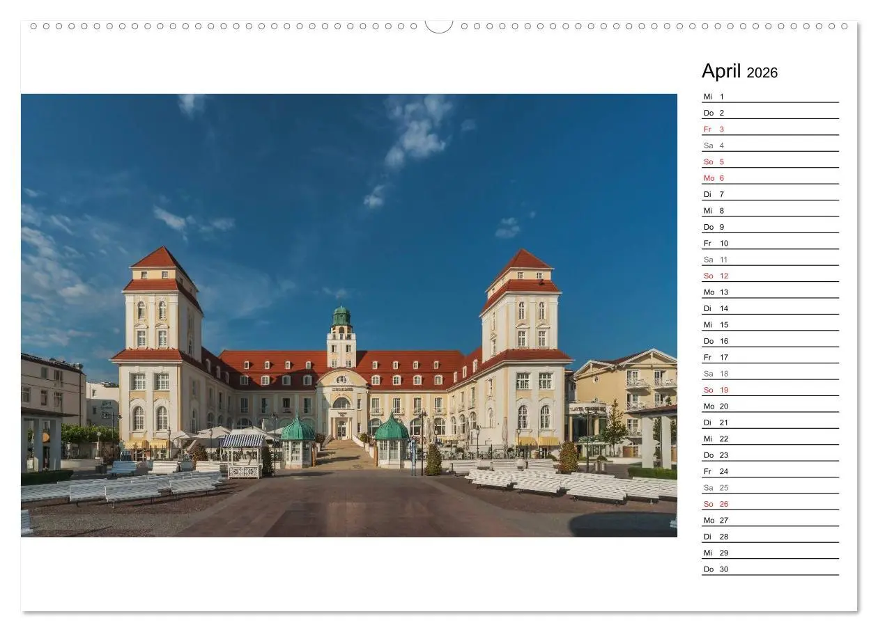 Bild: 9783457960356 | Ostseebad Binz - Zeit für Erholung (Wandkalender 2026 DIN A2 quer),...