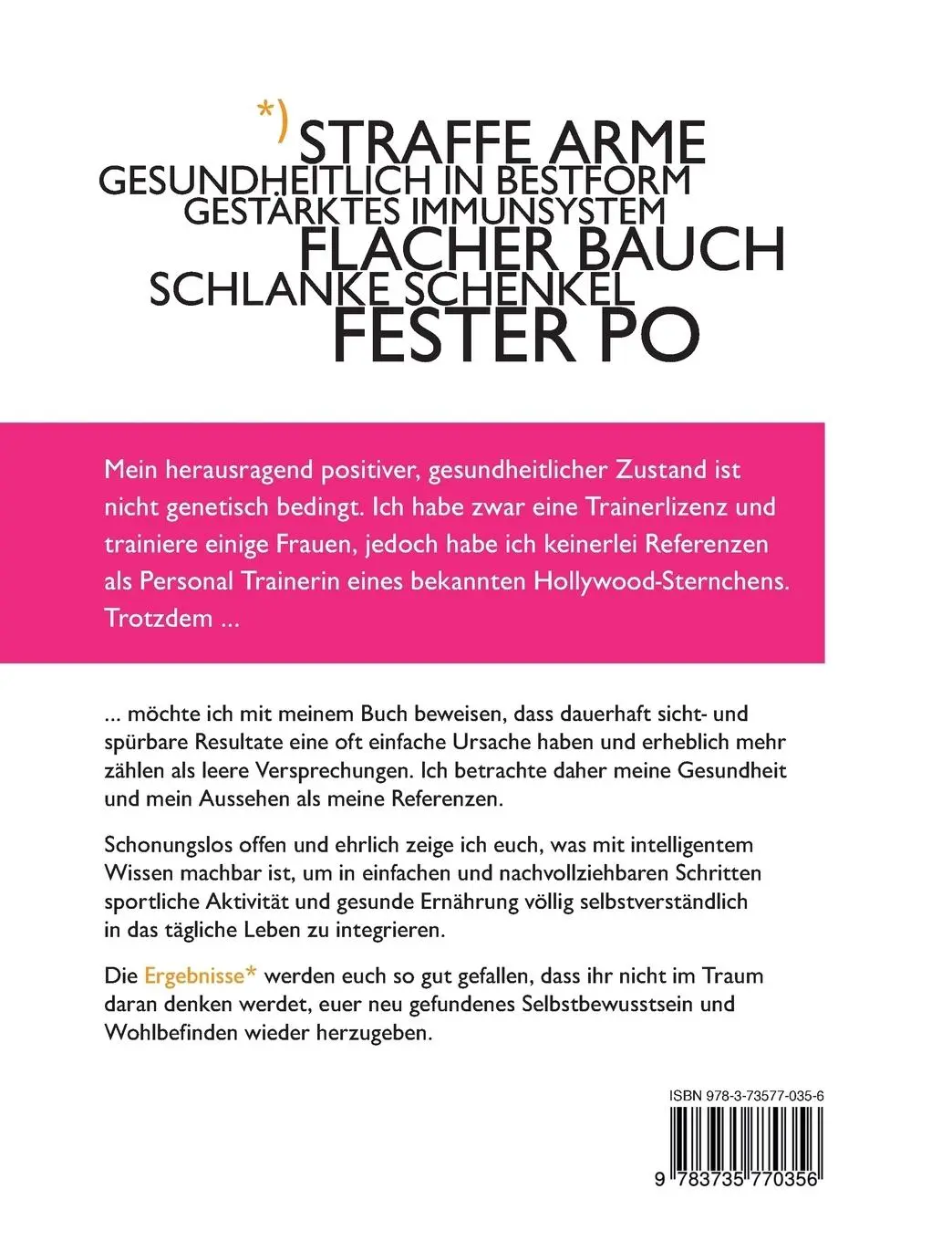 Rückseite: 9783735770356 | Knackig statt klapprig | Endlich die Motivation für Veränderung finden