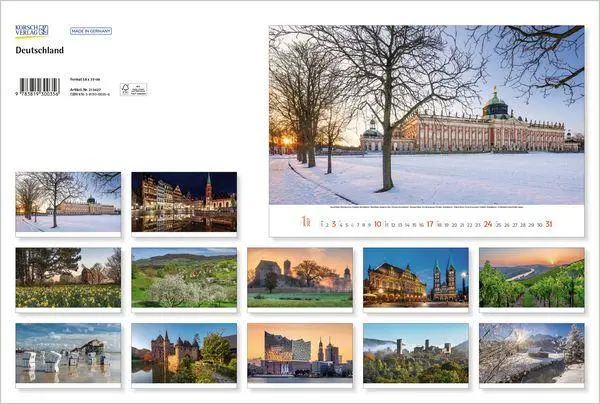 Bild: 9783819300356 | Deutschland 2027 | Verlag Korsch | Kalender | Spiralbindung | 14 S.
