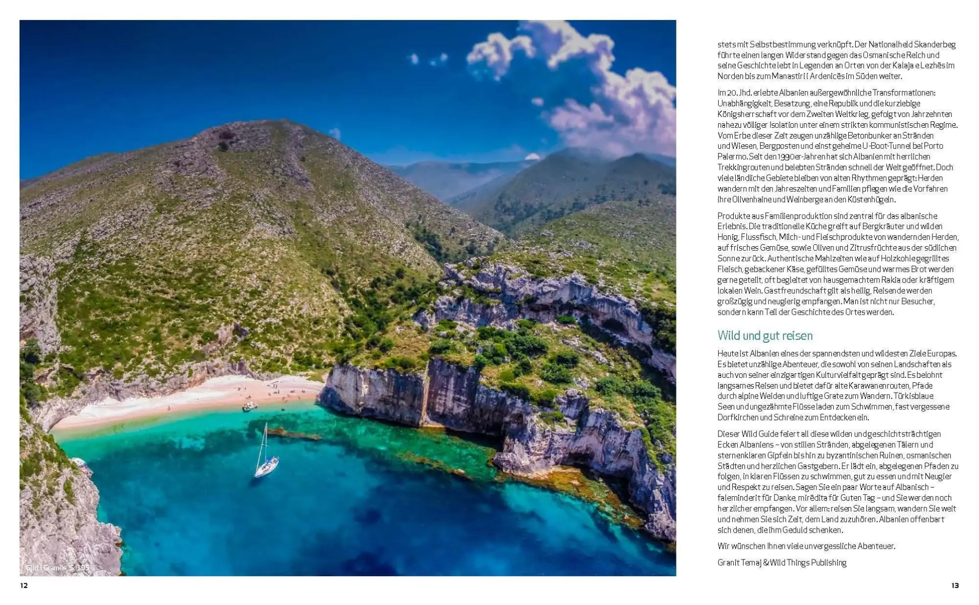 Bild: 9783942990356 | Wild Guide Albanien | 700 Abenteuer zwischen Küste und Bergen | Granit