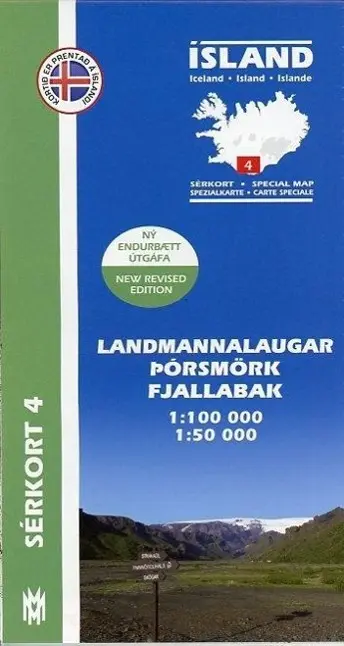 Cover: 9789979330356 | Island Serkort 04 Landmannalaugar - Porsmörk 1 : 100 000 | Isländisch