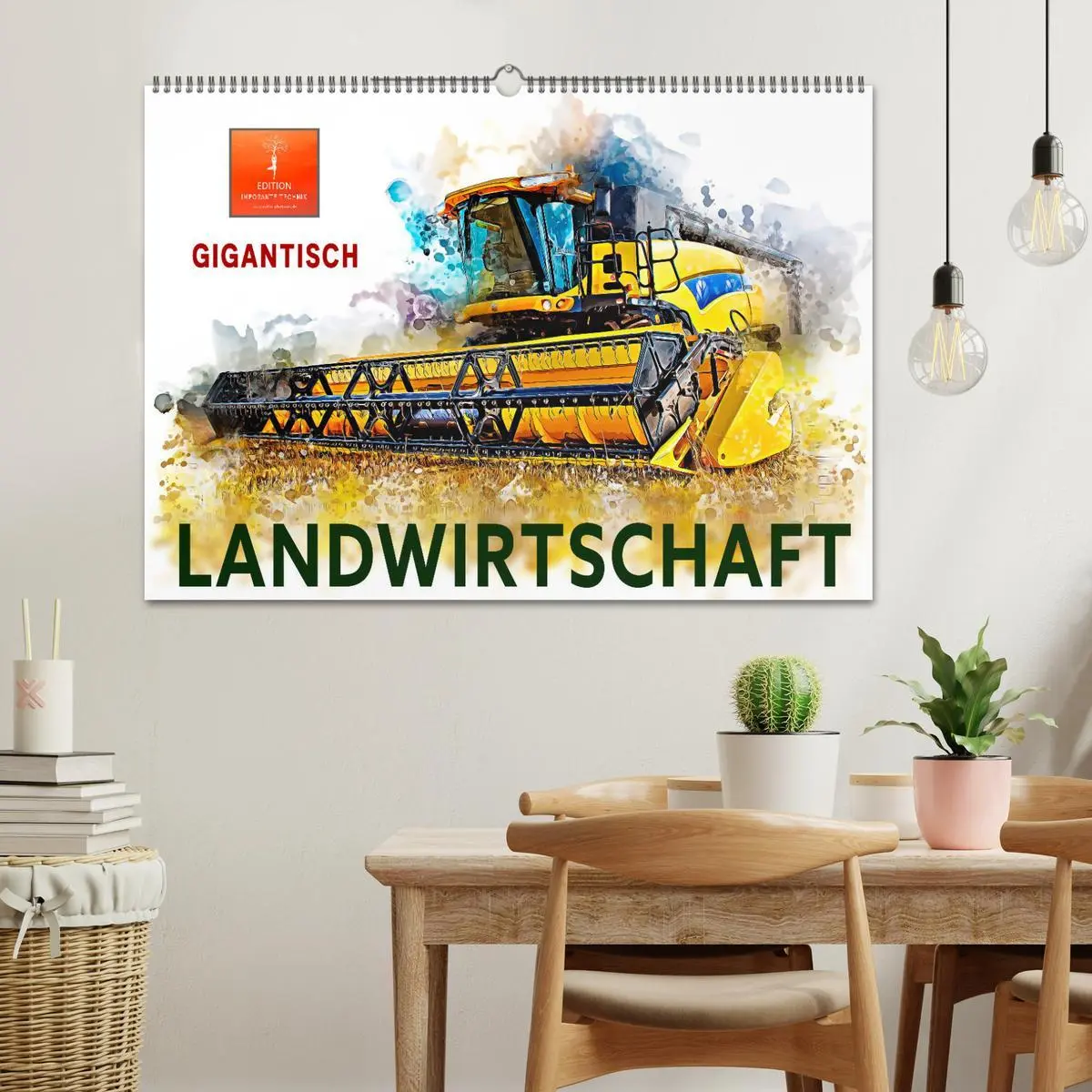 Bild: 9783457640456 | Landwirtschaft - Gigantisch (Wandkalender 2026 DIN A2 quer),...
