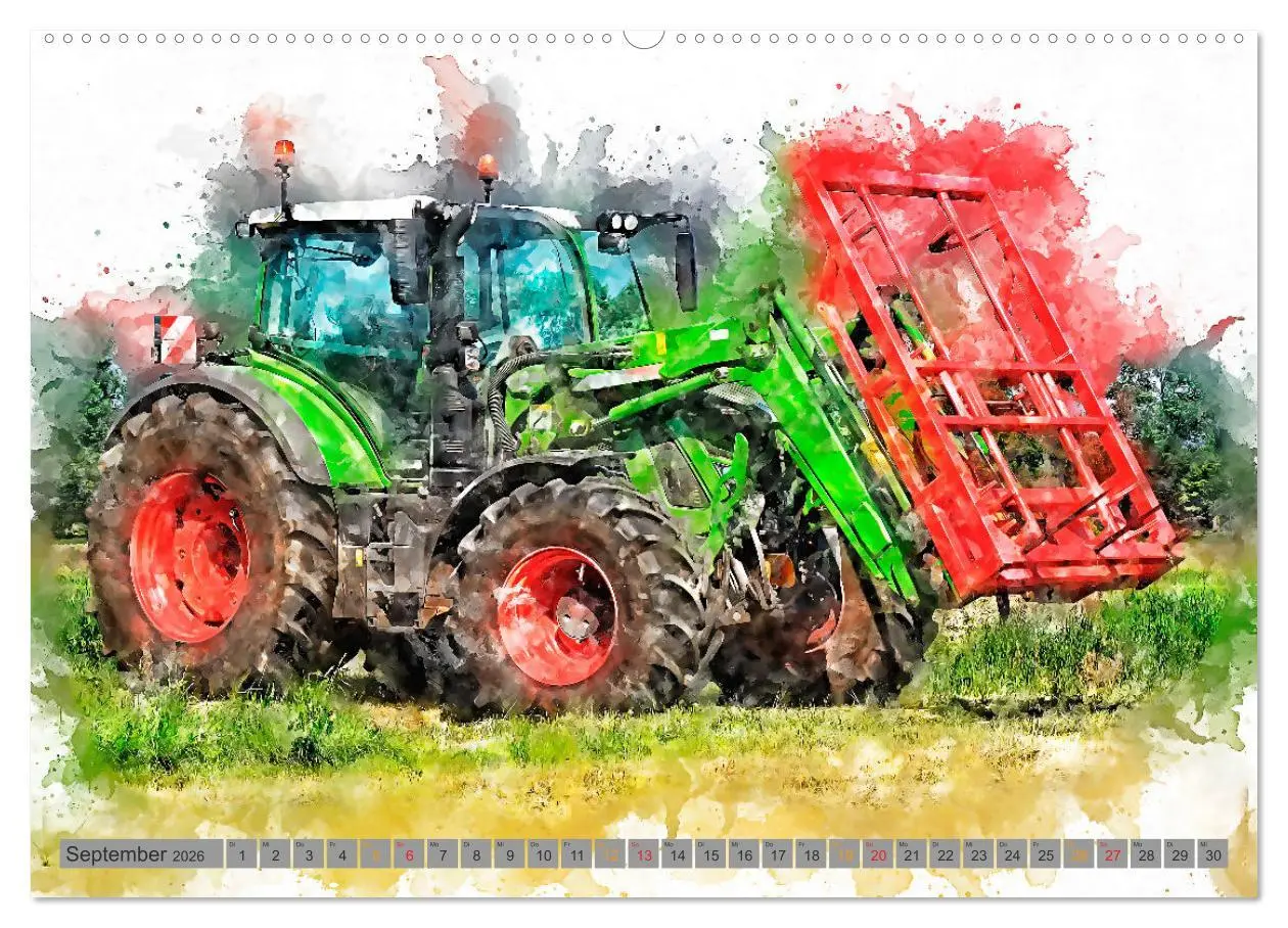 Bild: 9783457640456 | Landwirtschaft - Gigantisch (Wandkalender 2026 DIN A2 quer),...