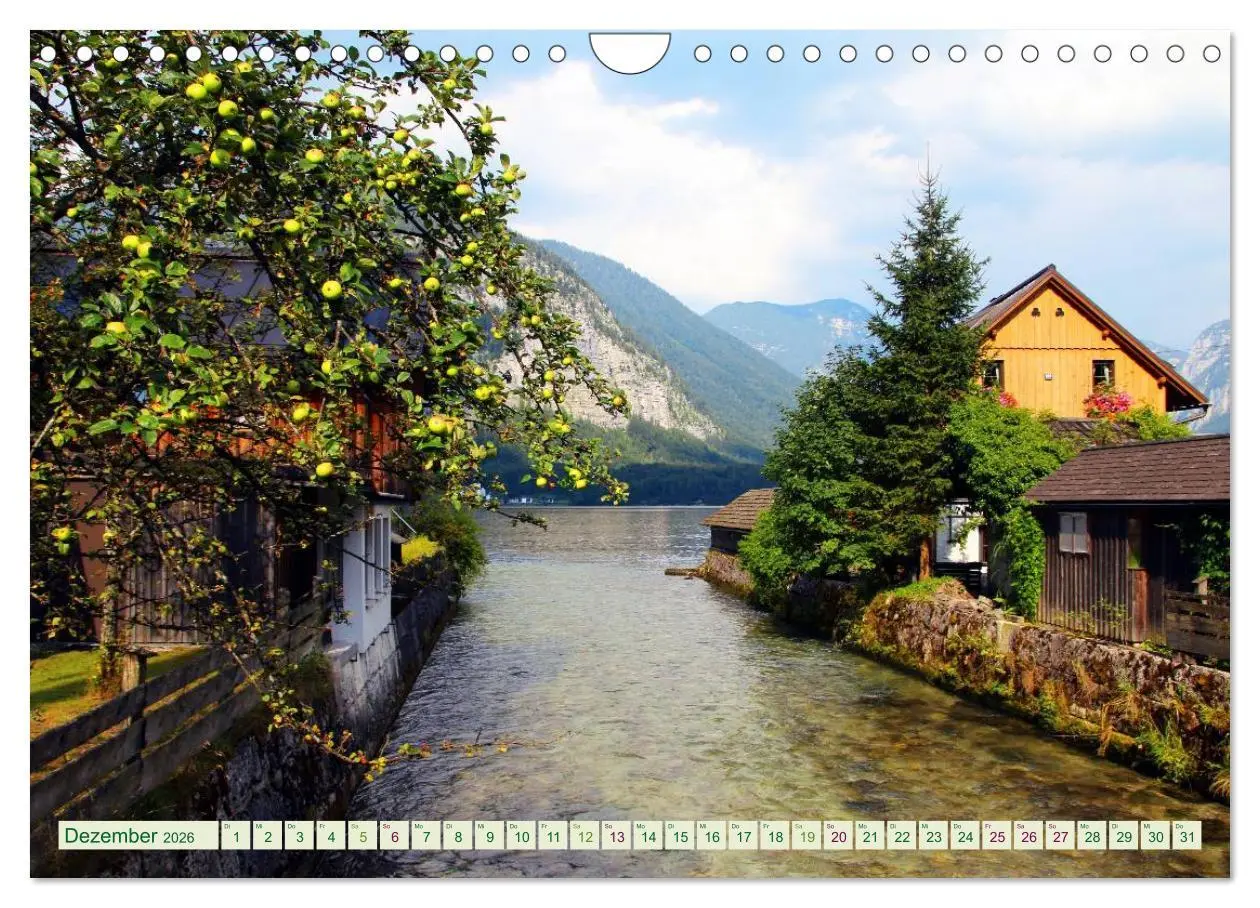 Bild: 9783516040456 | Hallstatt, Marktgemeinde am Hallstätter See (Wandkalender 2026 DIN...