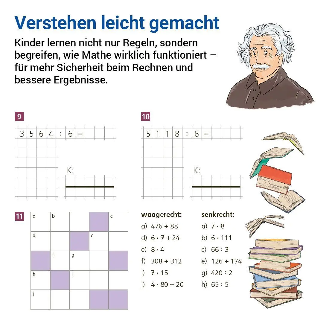 Bild: 9783619550456 | Das Übungsheft Mathematik 5 | Denk- und Rechentraining, Klasse 5