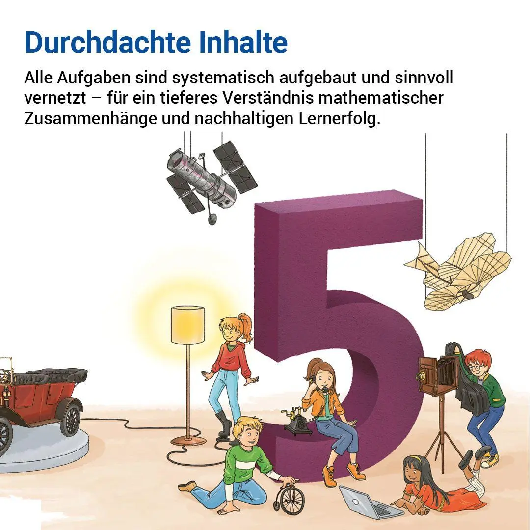 Bild: 9783619550456 | Das Übungsheft Mathematik 5 | Denk- und Rechentraining, Klasse 5