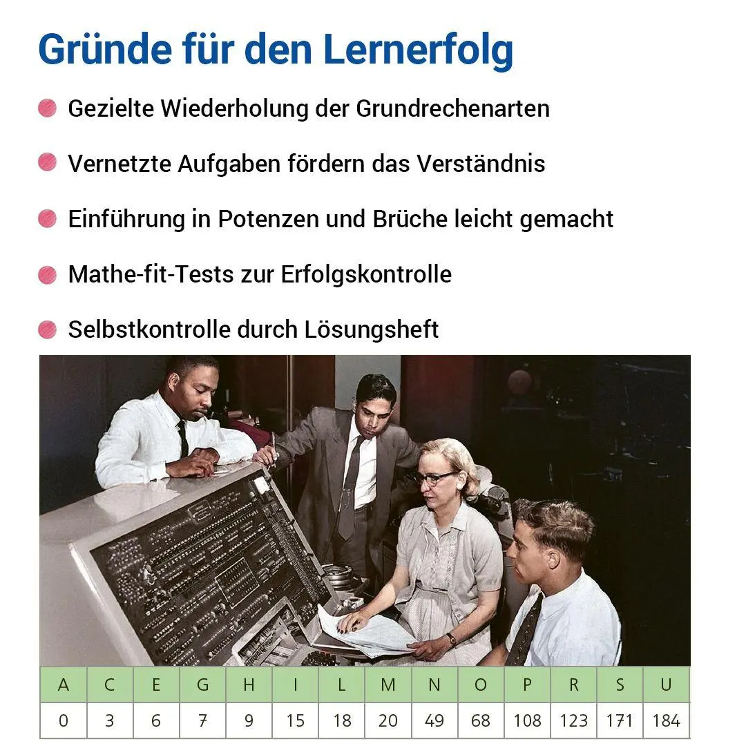 Bild: 9783619550456 | Das Übungsheft Mathematik 5 | Denk- und Rechentraining, Klasse 5