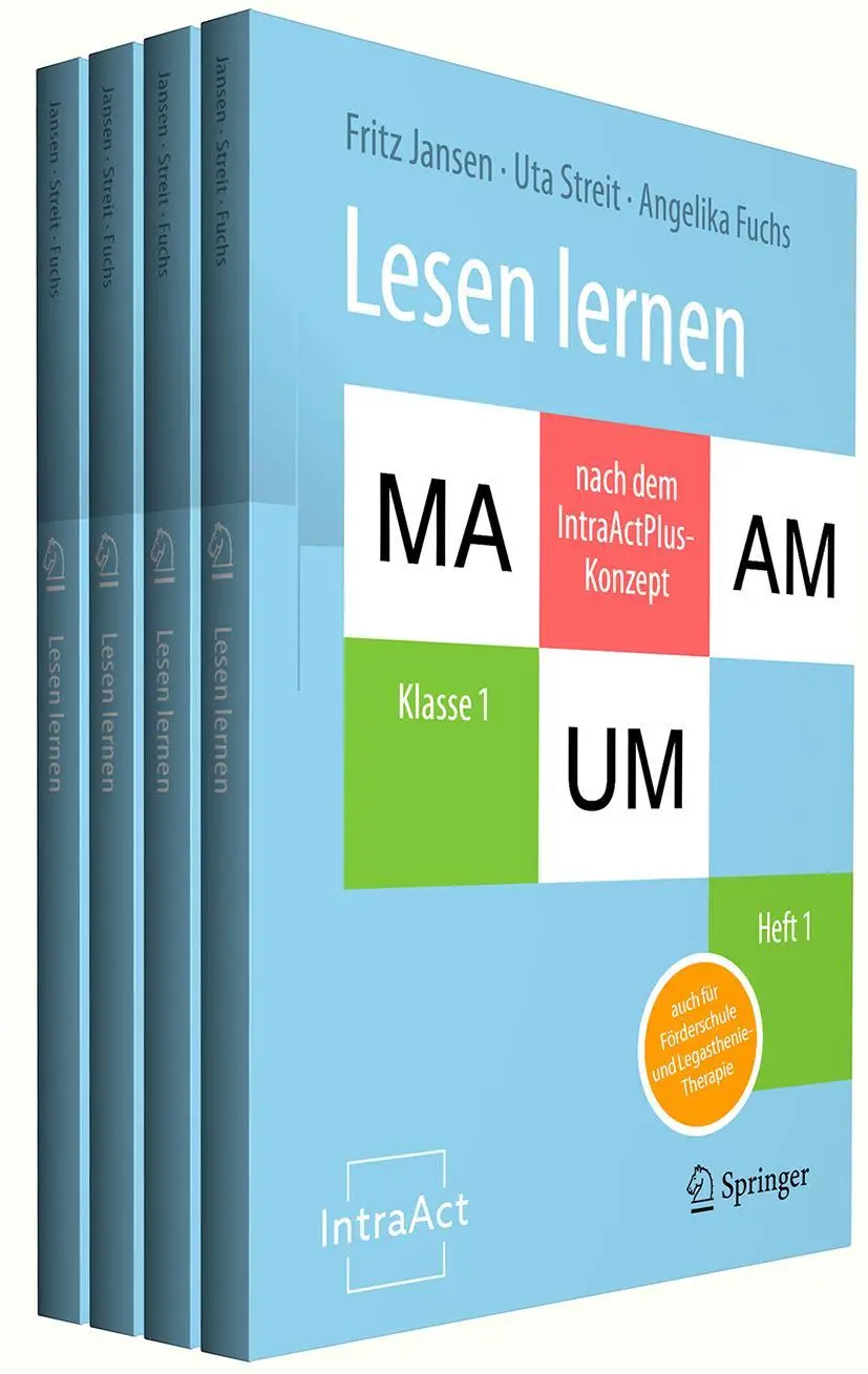 Cover: 9783662710456 | Lesen lernen nach dem IntraActPlus-Konzept | Fritz Jansen (u. a.)