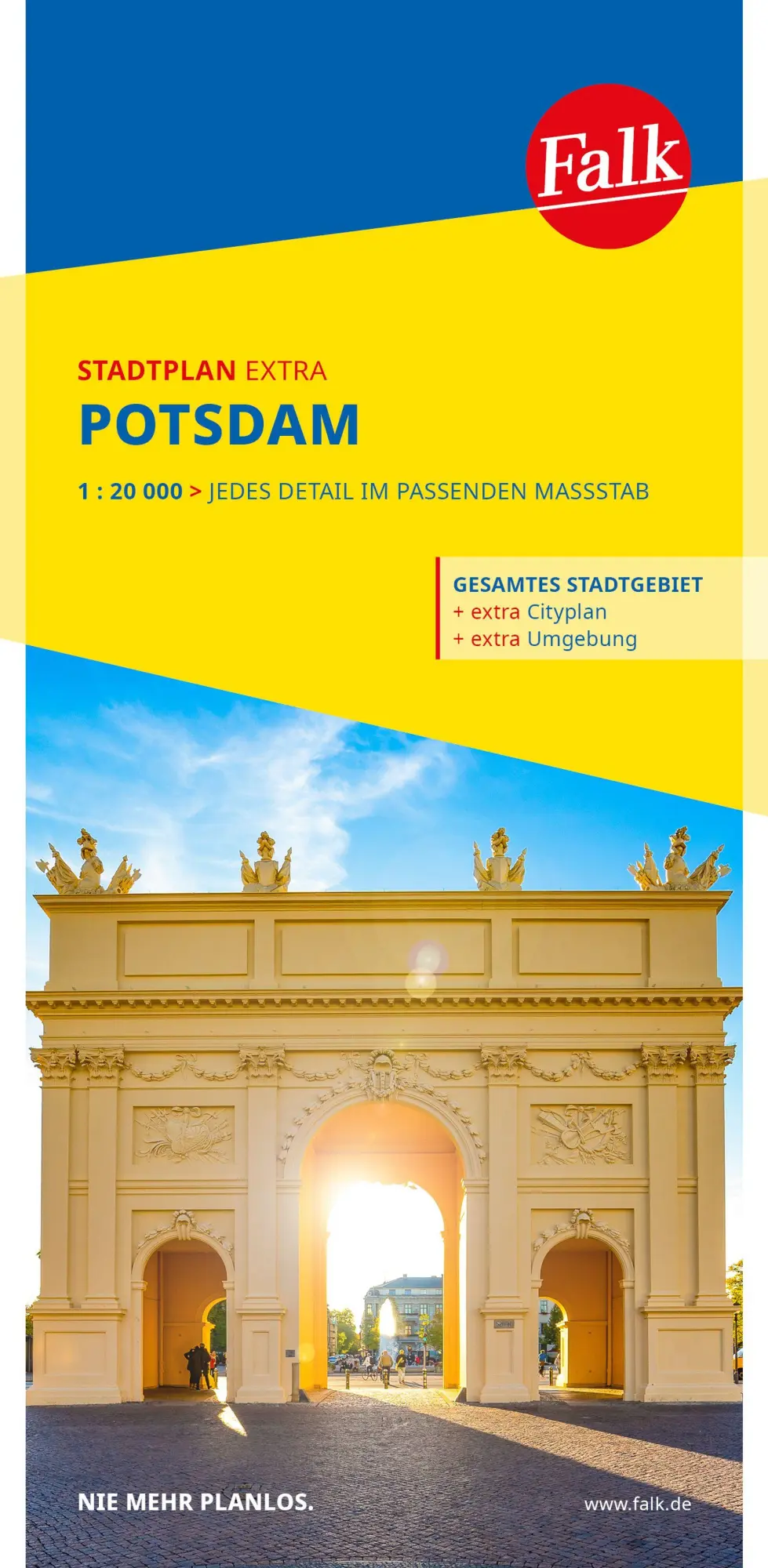 Cover: 9783827900456 | Falk Stadtplan Extra Potsdam 1:20.000 | (Land-)Karte | Deutsch | 2025