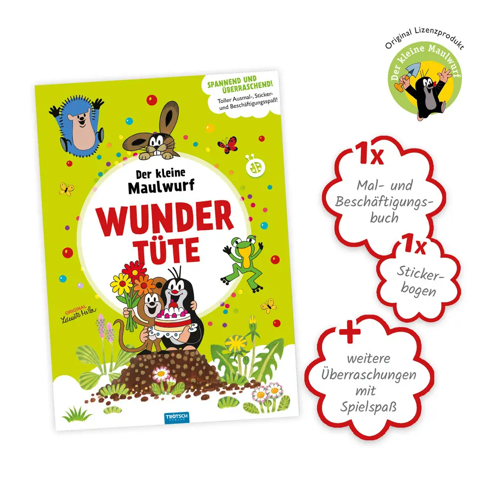 Bild: 4251901510556 | Trötsch Der kleine Maulwurf Wundertüte | Trötsch Verlag GmbH &amp; Co.KG