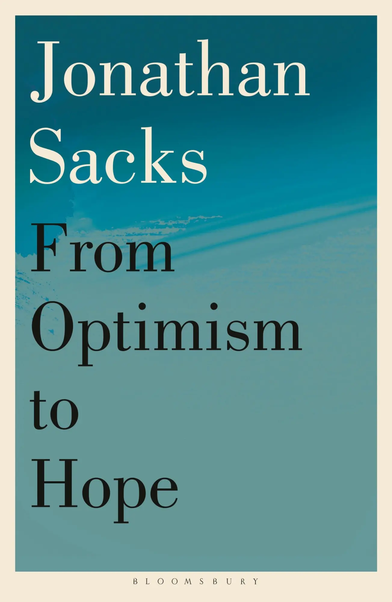 Cover: 9781399420556 | From Optimism to Hope | Jonathan Sacks | Taschenbuch | Englisch | 2025