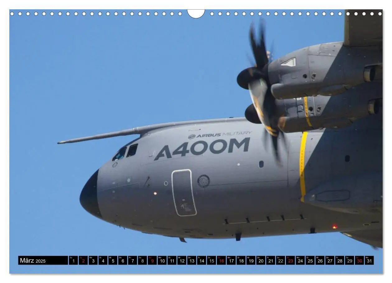 Bild: 9783435470556 | Augenblicke in der Luft: Airbus A400M (Wandkalender 2025 DIN A3...