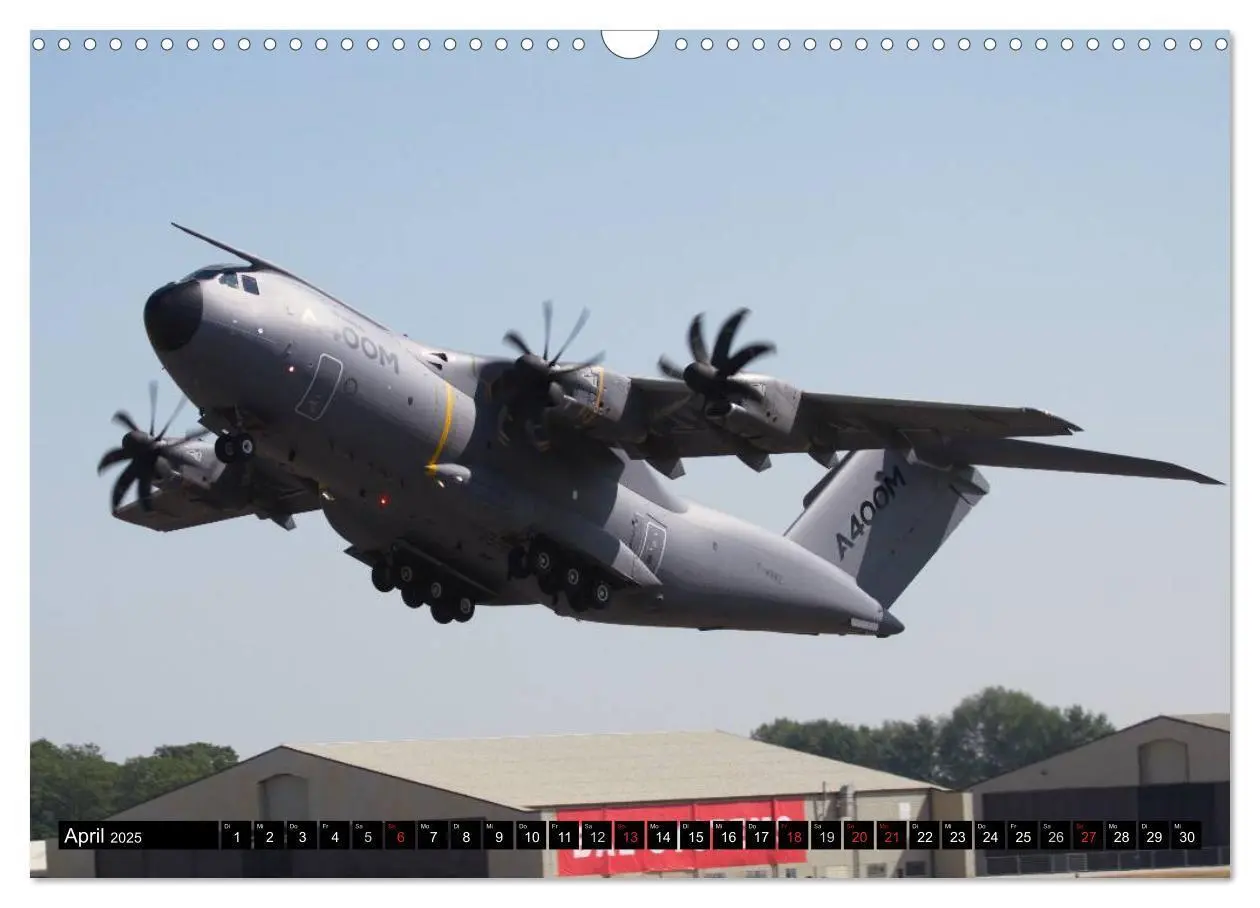 Bild: 9783435470556 | Augenblicke in der Luft: Airbus A400M (Wandkalender 2025 DIN A3...