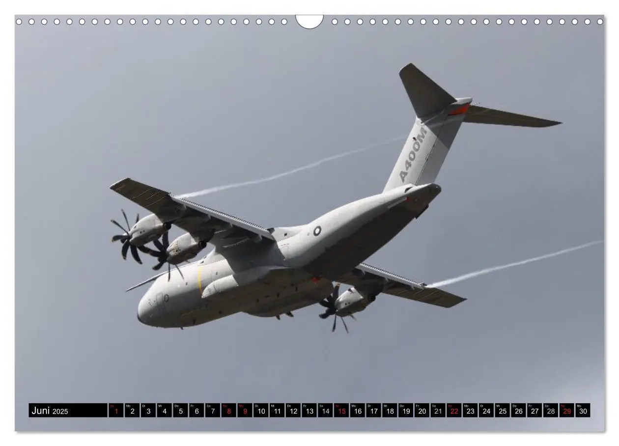 Bild: 9783435470556 | Augenblicke in der Luft: Airbus A400M (Wandkalender 2025 DIN A3...