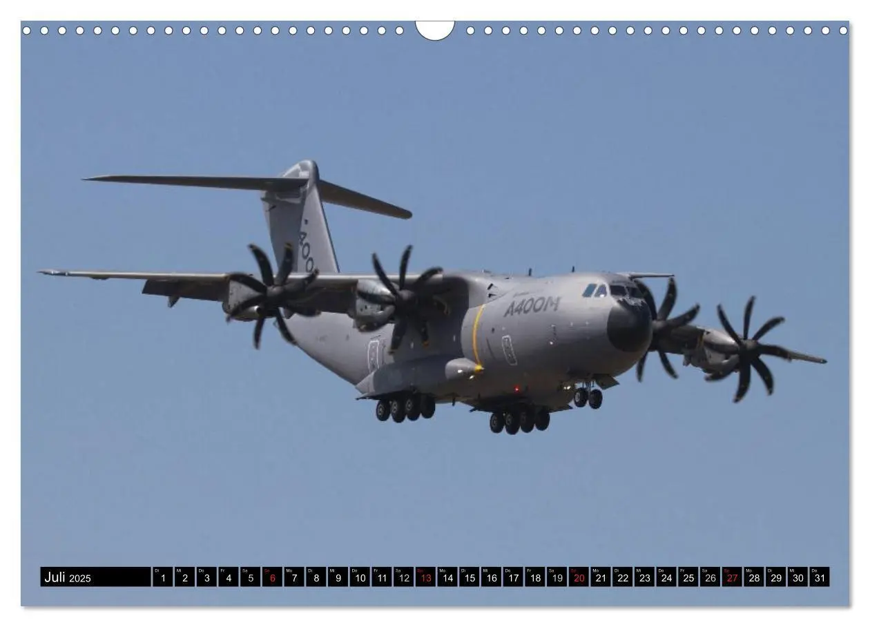 Bild: 9783435470556 | Augenblicke in der Luft: Airbus A400M (Wandkalender 2025 DIN A3...