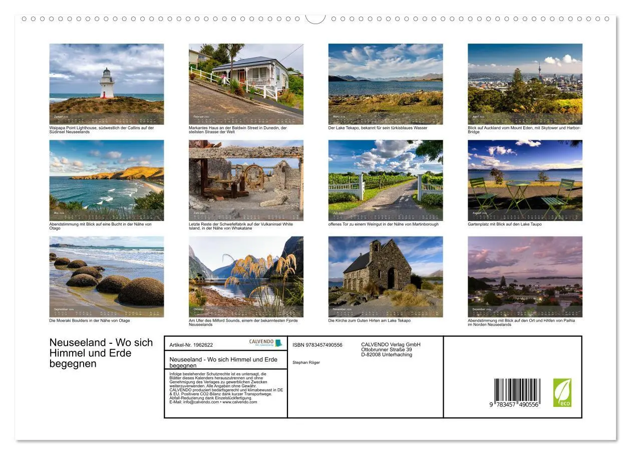 Bild: 9783457490556 | Neuseeland - Wo sich Himmel und Erde begegnen (hochwertiger Premium...