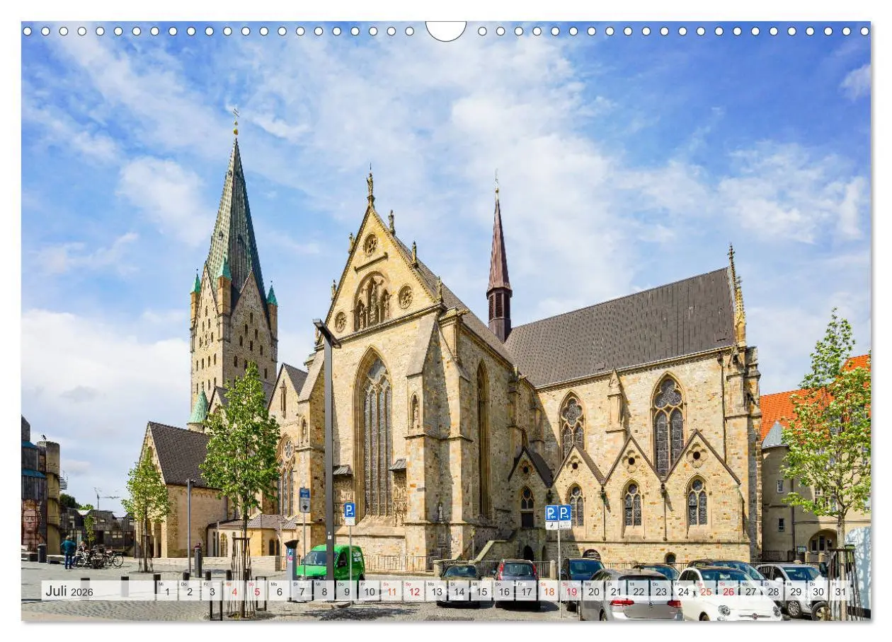 Bild: 9783457700556 | Paderborn Impressionen (Wandkalender 2026 DIN A3 quer), CALVENDO...