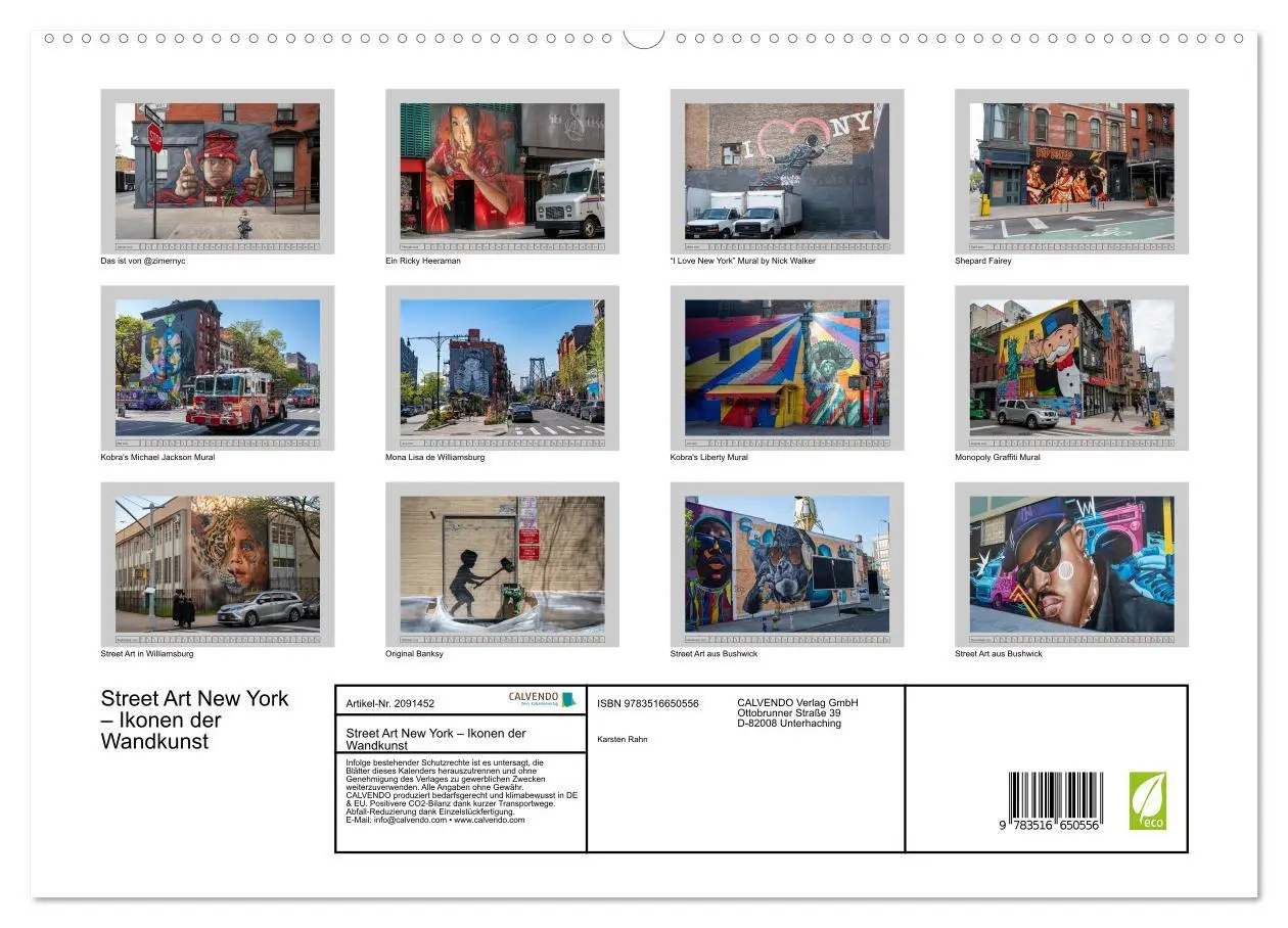 Bild: 9783516650556 | Street Art New York - Ikonen der Wandkunst (hochwertiger Premium...