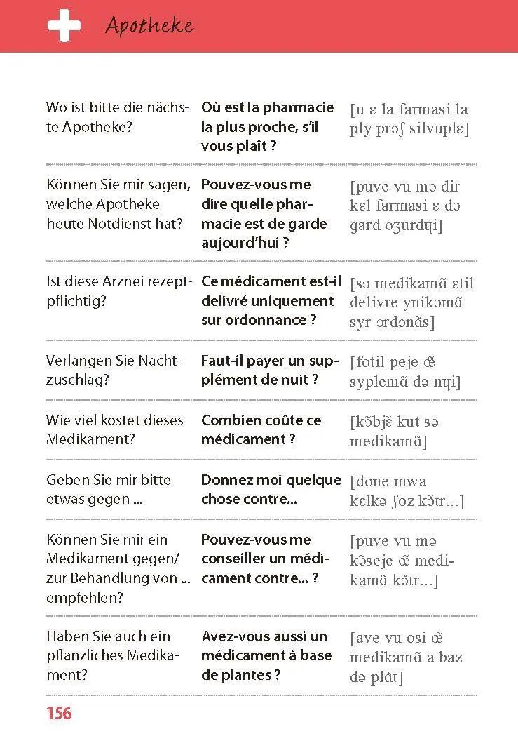 Bild: 9783790100556 | Sprachführer Französisch für die Reise | Mike Hillenbrand | Buch