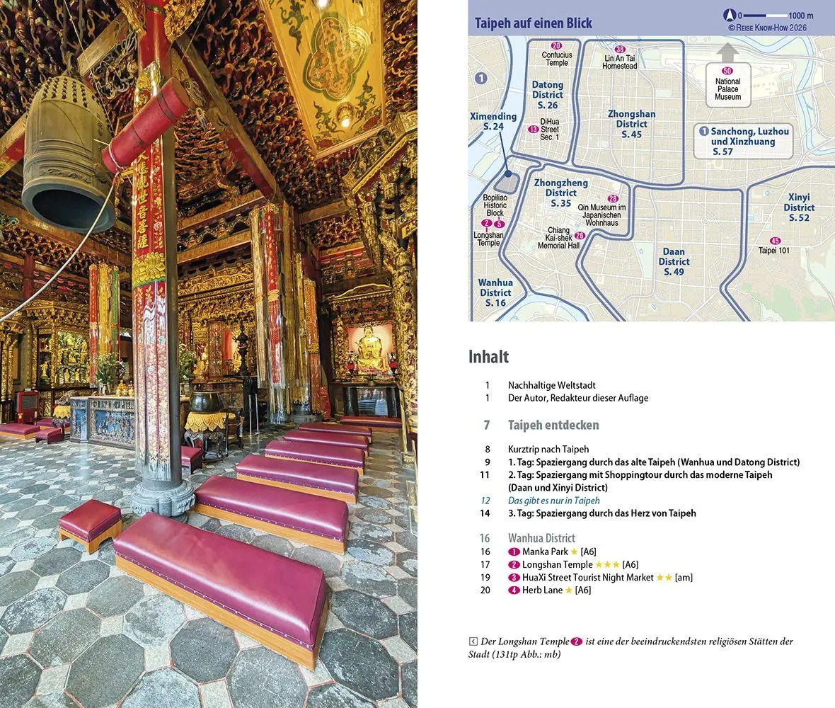 Bild: 9783831780556 | Reise Know-How CityTrip Taipeh | Jürgen Schönfeld (u. a.) | Buch