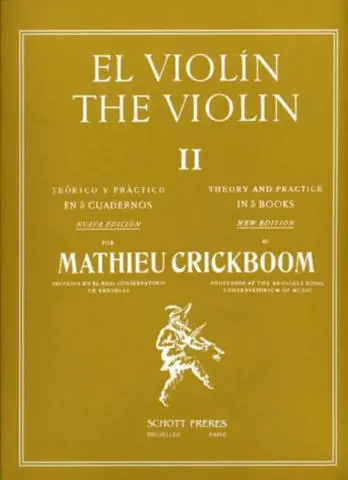Cover: 9790543500556 | THE VIOLIN THEORY AND PRACTISE VOL.2 (SP/EN) NEW EDITION | Crickboom