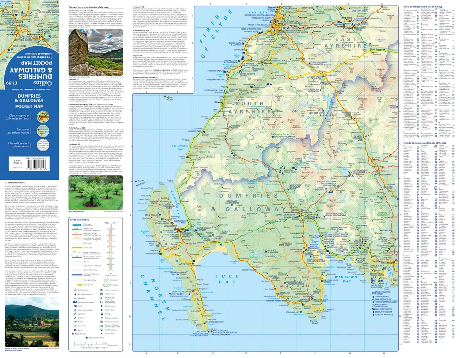 Bild: 9780008520656 | Dumfries &amp; Galloway Pocket Map | Collins Maps | (Land-)Karte | 2022