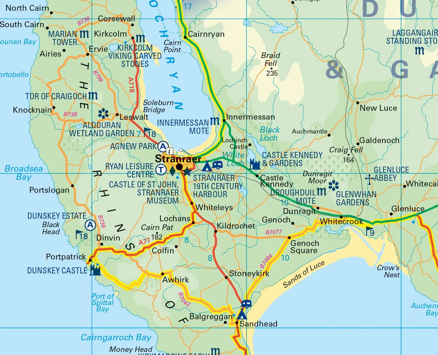 Bild: 9780008520656 | Dumfries &amp; Galloway Pocket Map | Collins Maps | (Land-)Karte | 2022