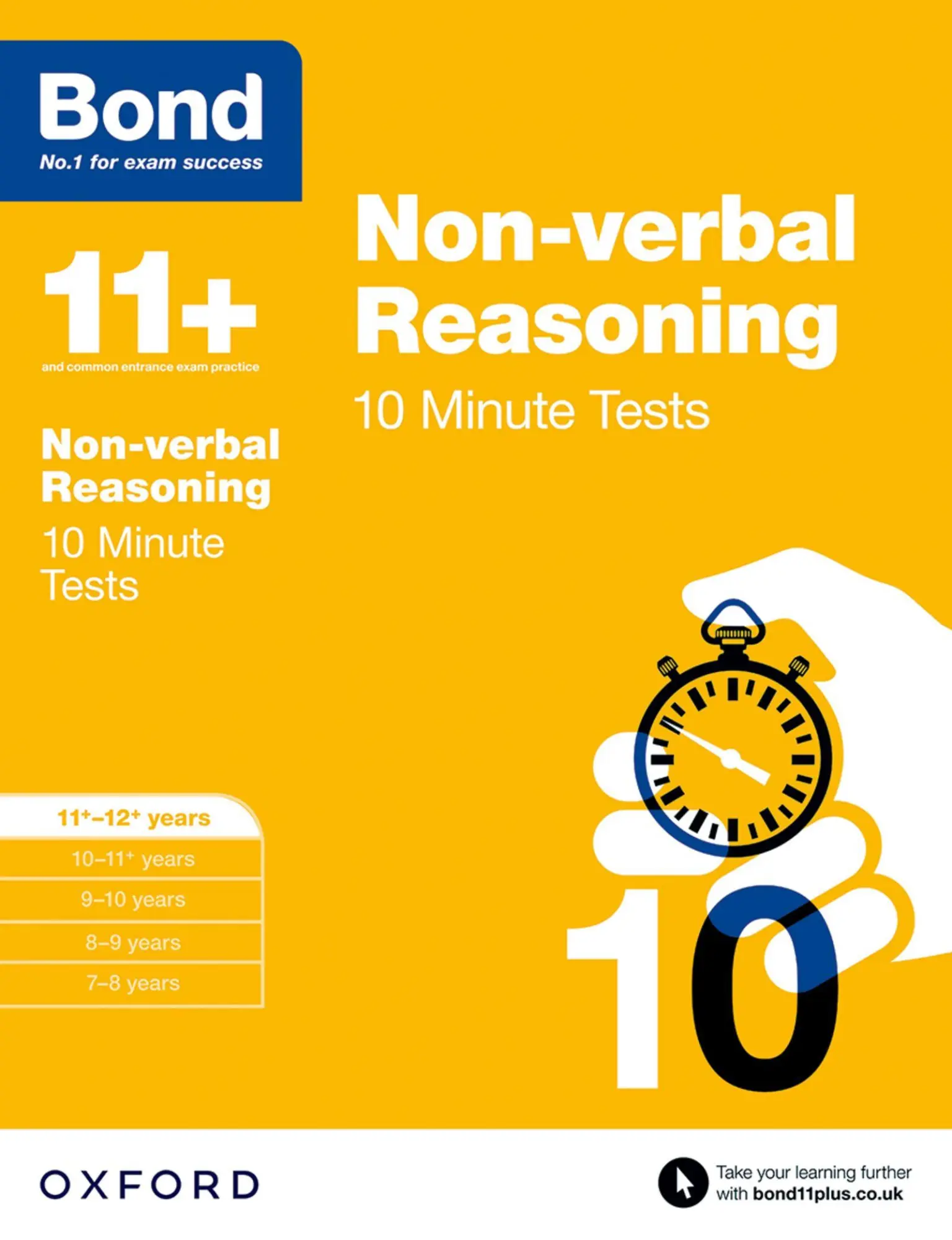 Cover: 9780192740656 | Bond 11+: Non-verbal Reasoning: 10 Minute Tests | 11+-12+ years | Buch