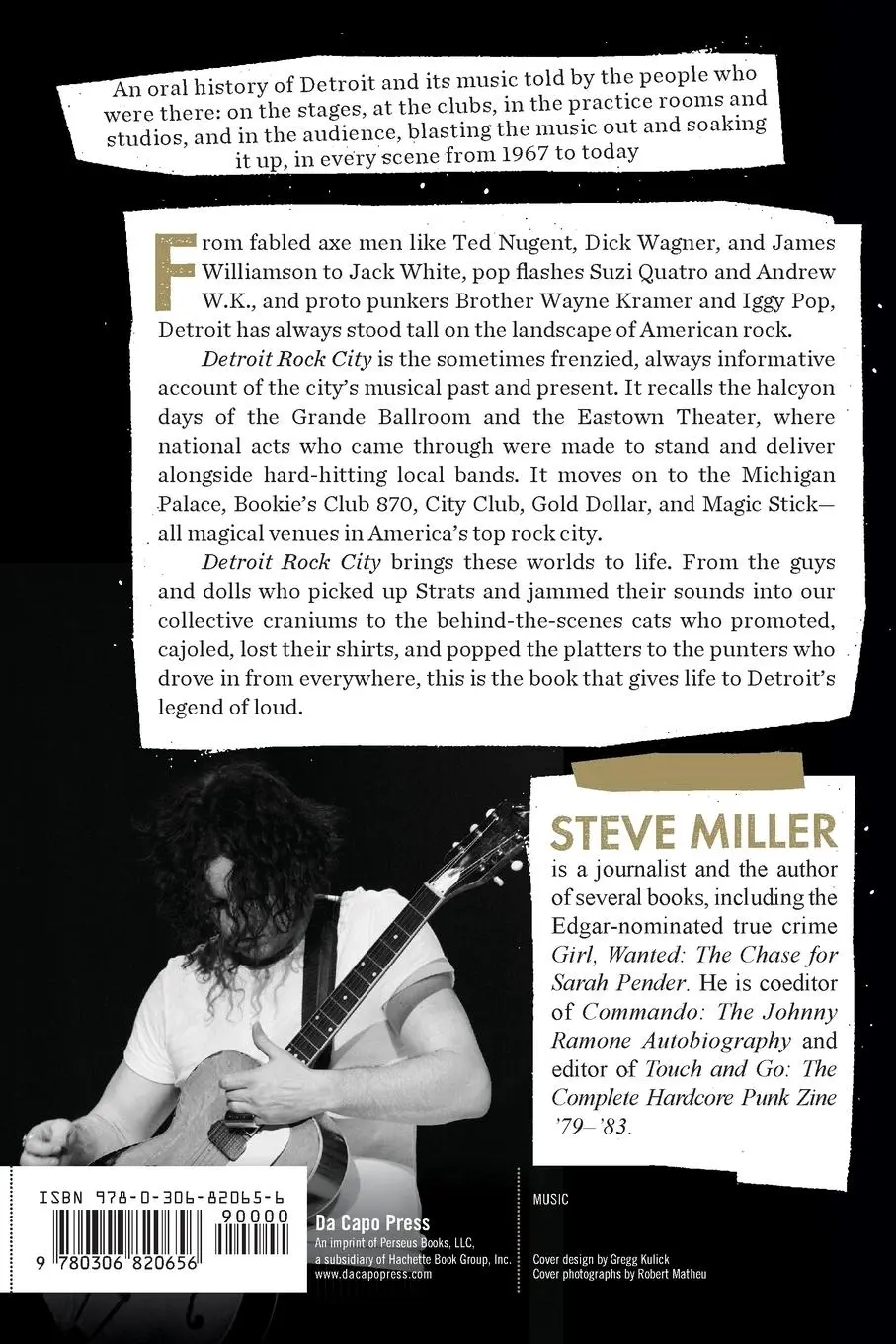 Rückseite: 9780306820656 | Detroit Rock City | Steve Miller | Taschenbuch | Englisch | 2013
