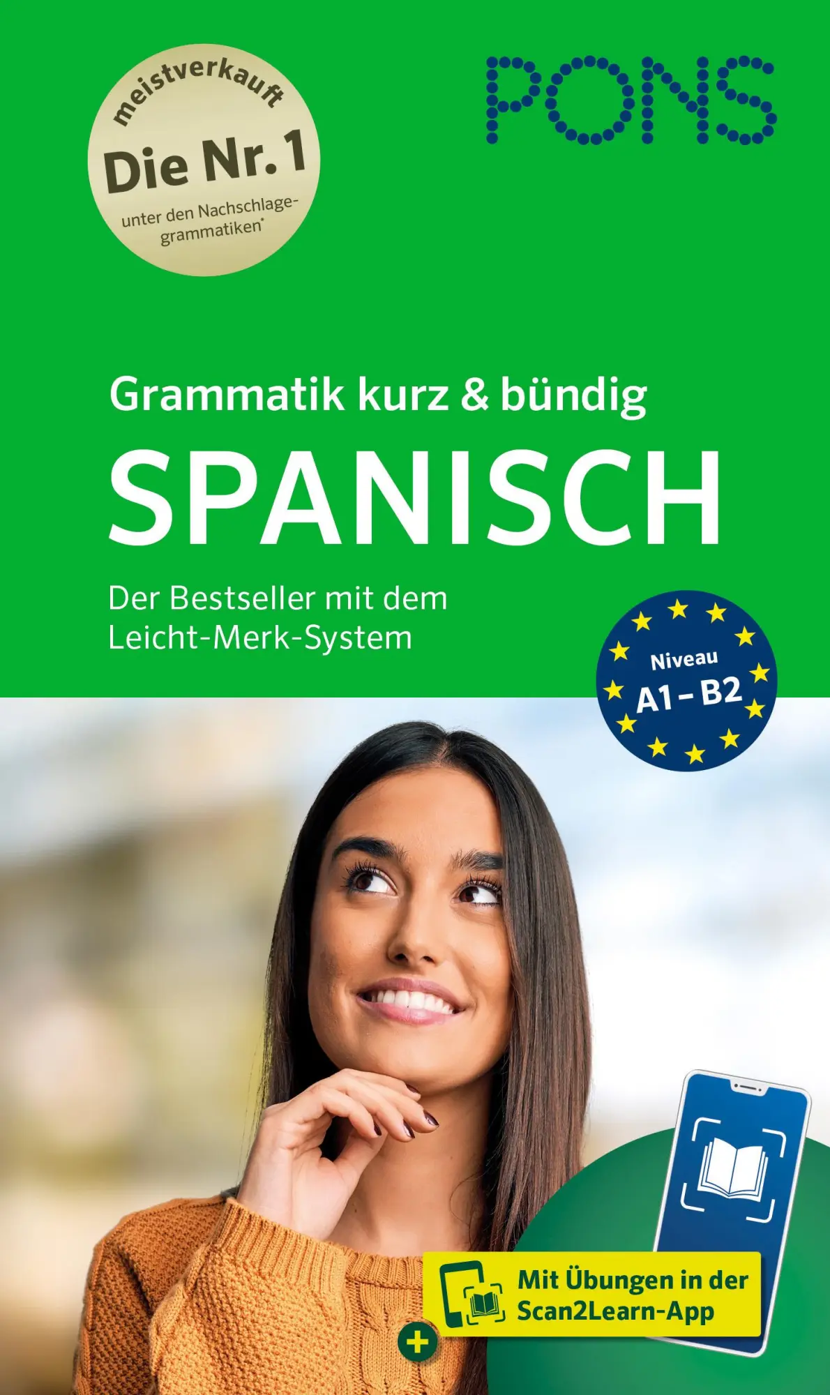 Cover: 9783125660656 | PONS Grammatik kurz &amp; bündig Spanisch | Taschenbuch | 176 S. | Deutsch