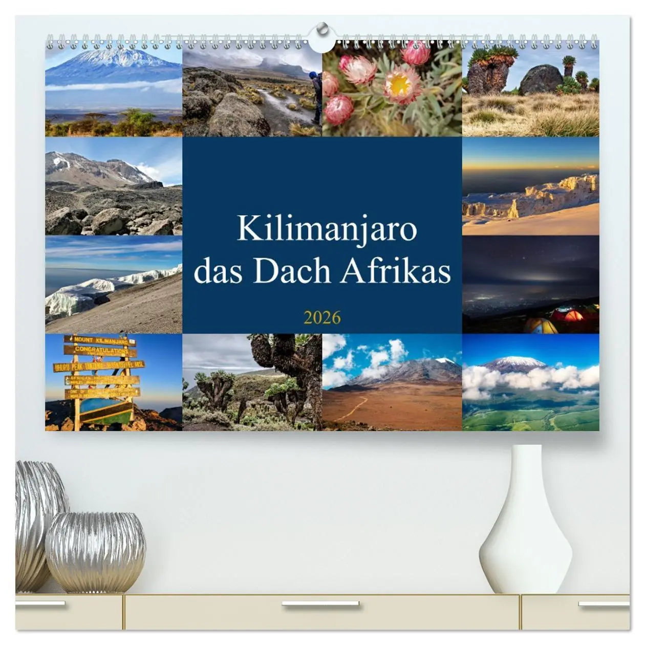 Cover: 9783457480656 | Kilimanjaro - das Dach Afrikas (hochwertiger Premium Wandkalender...