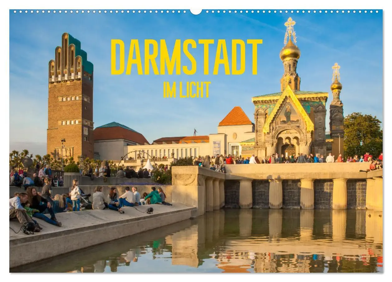 Cover: 9783457620656 | Darmstadt im Licht (Wandkalender 2026 DIN A2 quer), CALVENDO...