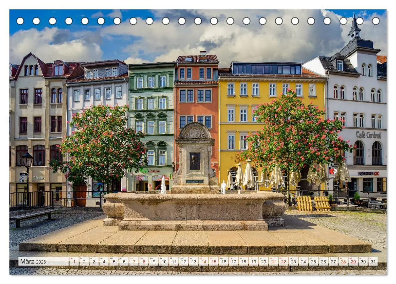 Bild: 9783457790656 | Jena Impressionen (Tischkalender 2026 DIN A5 quer), CALVENDO...