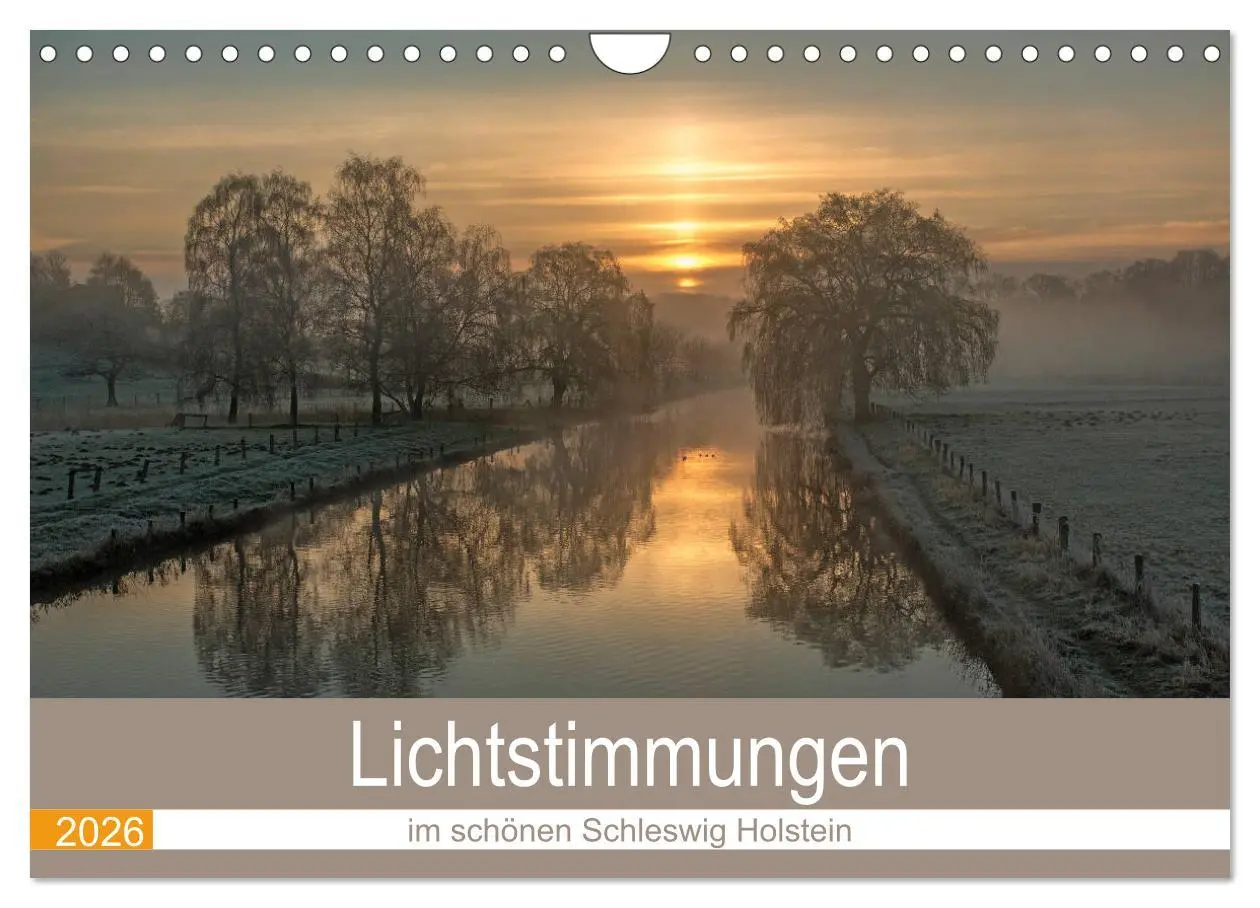 Cover: 9783457930656 | Lichtstimmungen im schönen Schleswig Holstein (Wandkalender 2026...