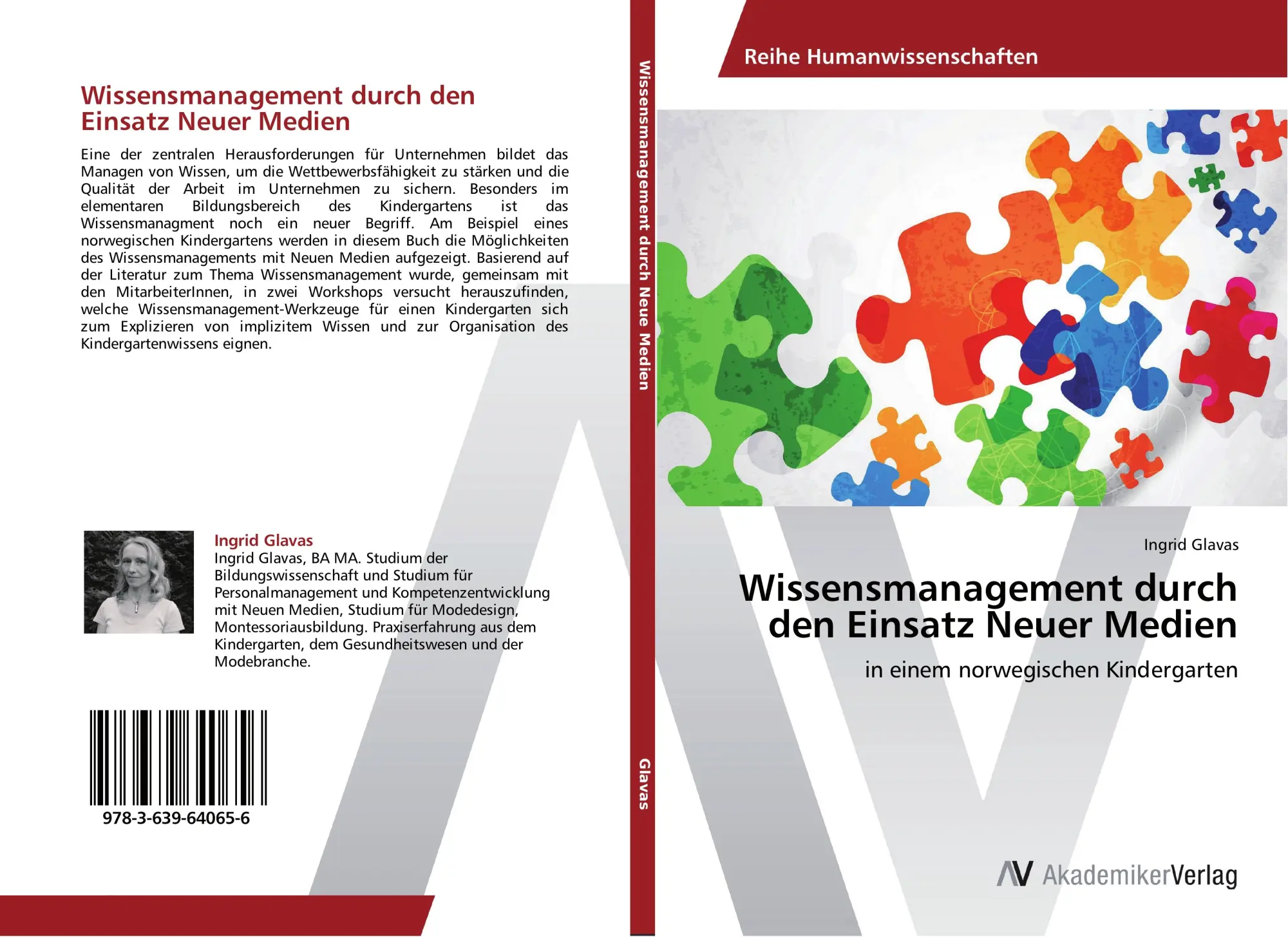 Cover: 9783639640656 | Wissensmanagement durch den Einsatz Neuer Medien | Ingrid Glavas
