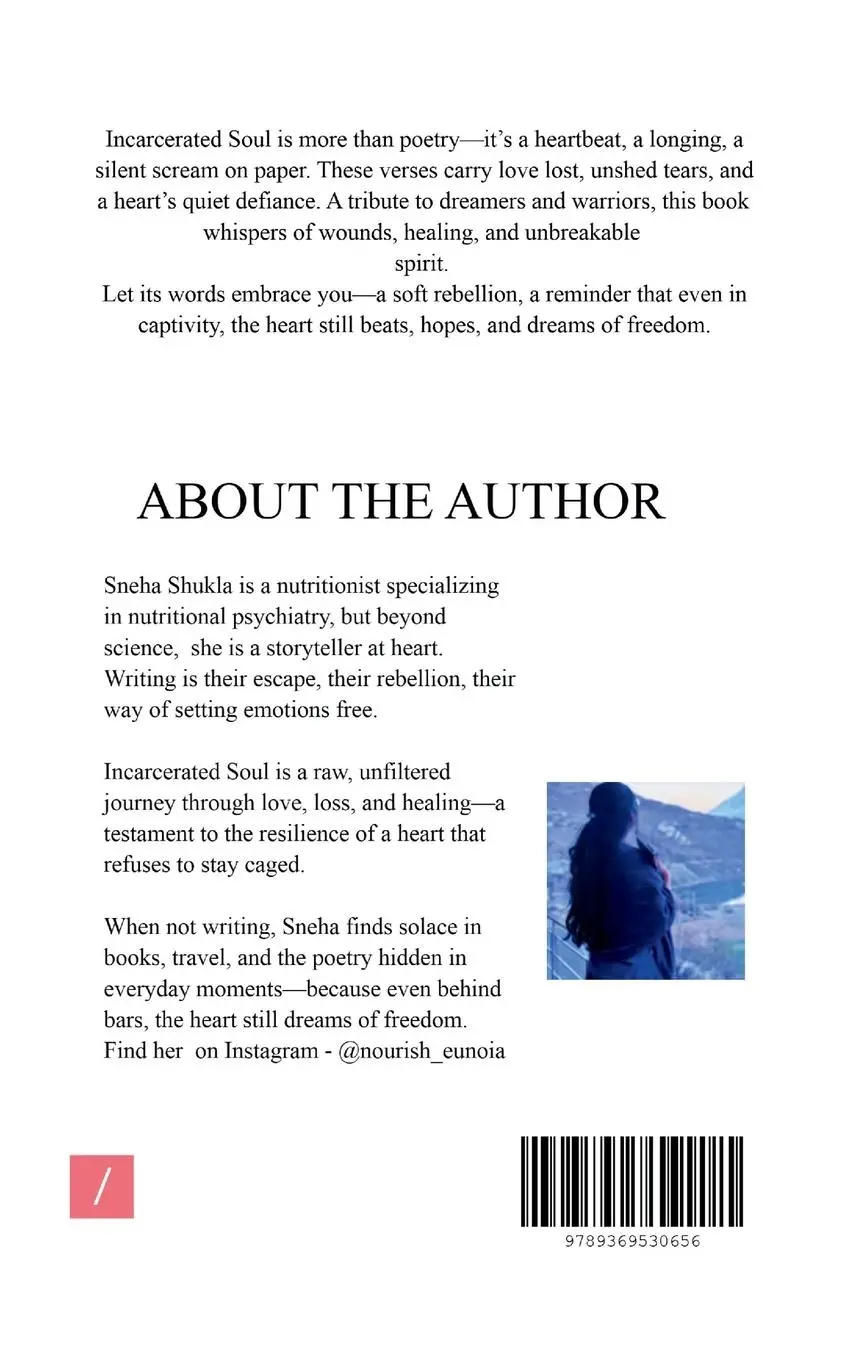 Rückseite: 9789369530656 | Incarcerated Soul | Sneha Shukla | Taschenbuch | Englisch | 2025