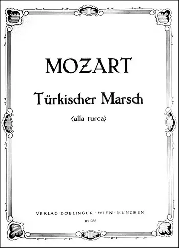 Cover: 9790012160656 | Türkischer Marsch für Klavier | aus der Klaviersonate A-Dur, KV 331