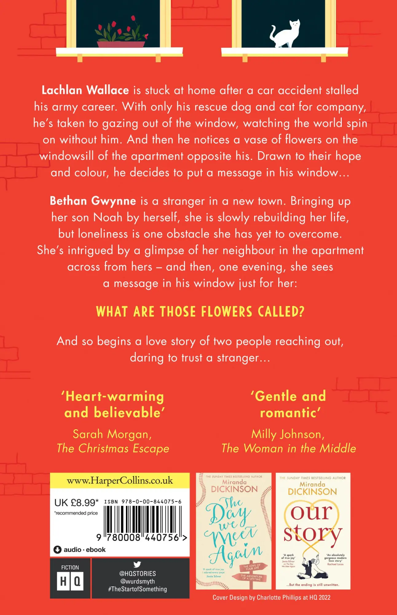 Rückseite: 9780008440756 | The Start of Something | Miranda Dickinson | Taschenbuch | Englisch