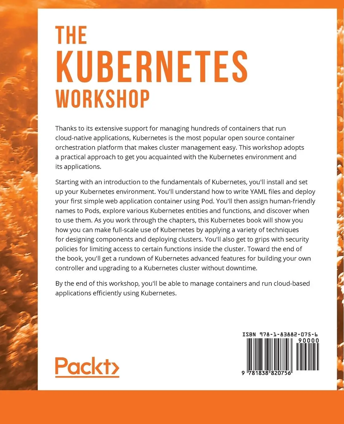 Rückseite: 9781838820756 | The Kubernetes Workshop | Zachary Arnold (u. a.) | Taschenbuch | 2020