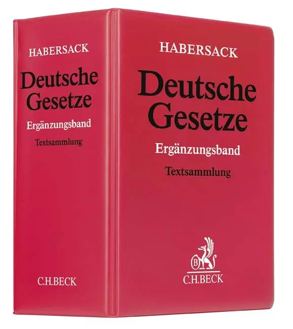Cover: 9783406500756 | Deutsche Gesetze (ohne Fortsetzungsnotierung). Inkl. 200....
