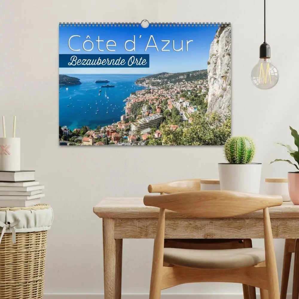 Bild: 9783435450756 | CÔTE D'AZUR Bezaubernde Orte (Wandkalender 2025 DIN A3 quer),...