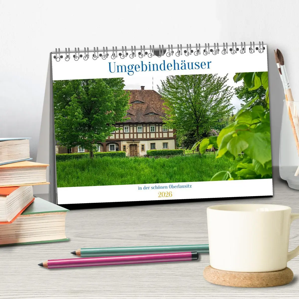 Bild: 9783457540756 | Umgebindehäuser in der schönen Oberlausitz (Tischkalender 2026 DIN...