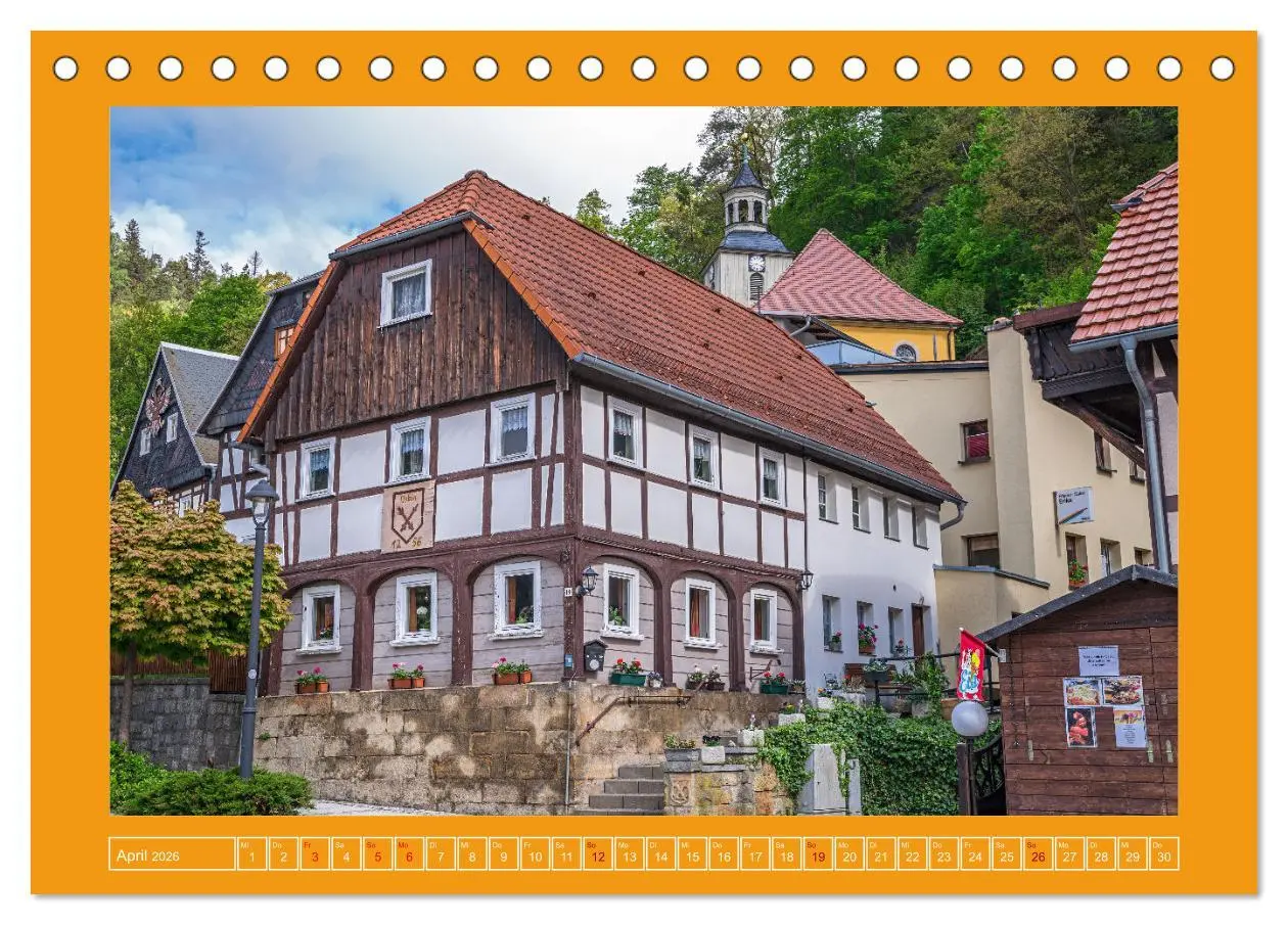 Bild: 9783457540756 | Umgebindehäuser in der schönen Oberlausitz (Tischkalender 2026 DIN...