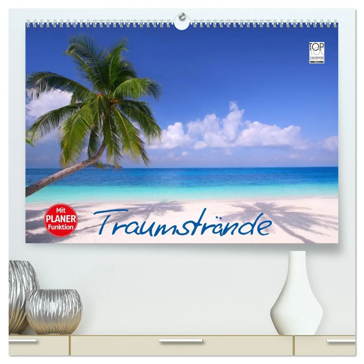 Cover: 9783516010756 | Traumstrände (hochwertiger Premium Wandkalender 2026 DIN A2 quer),...